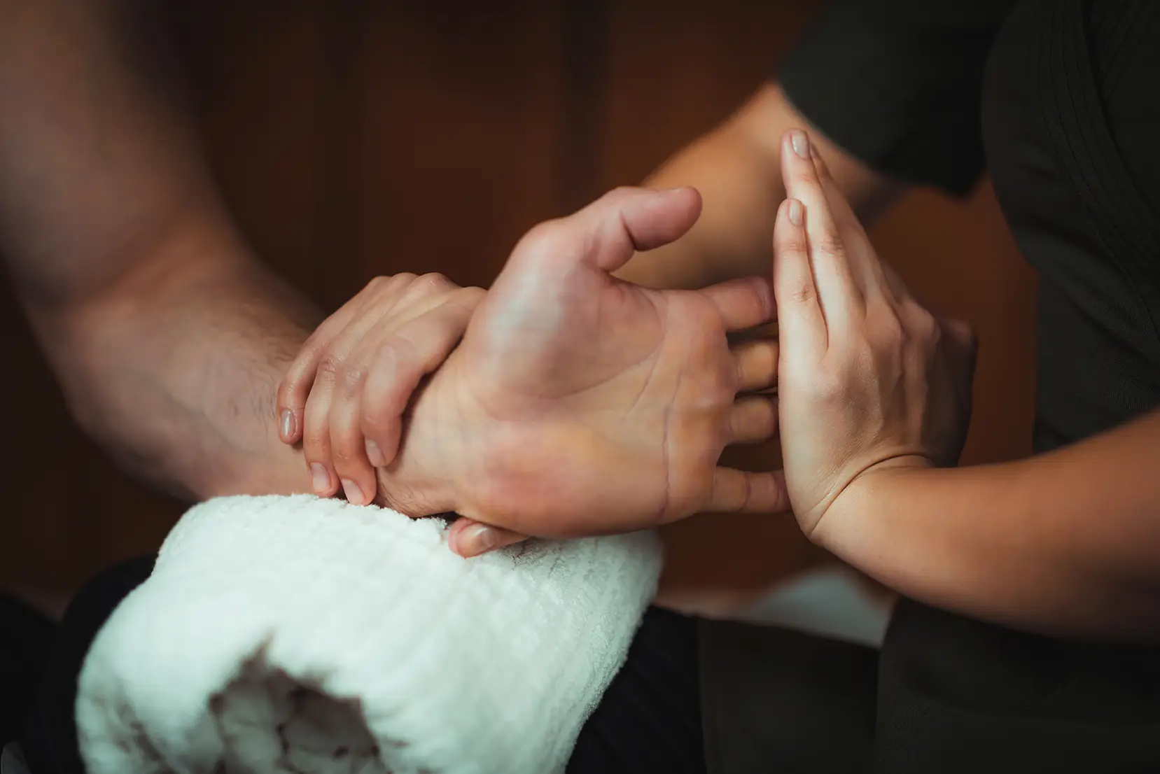 réflexologie des mains