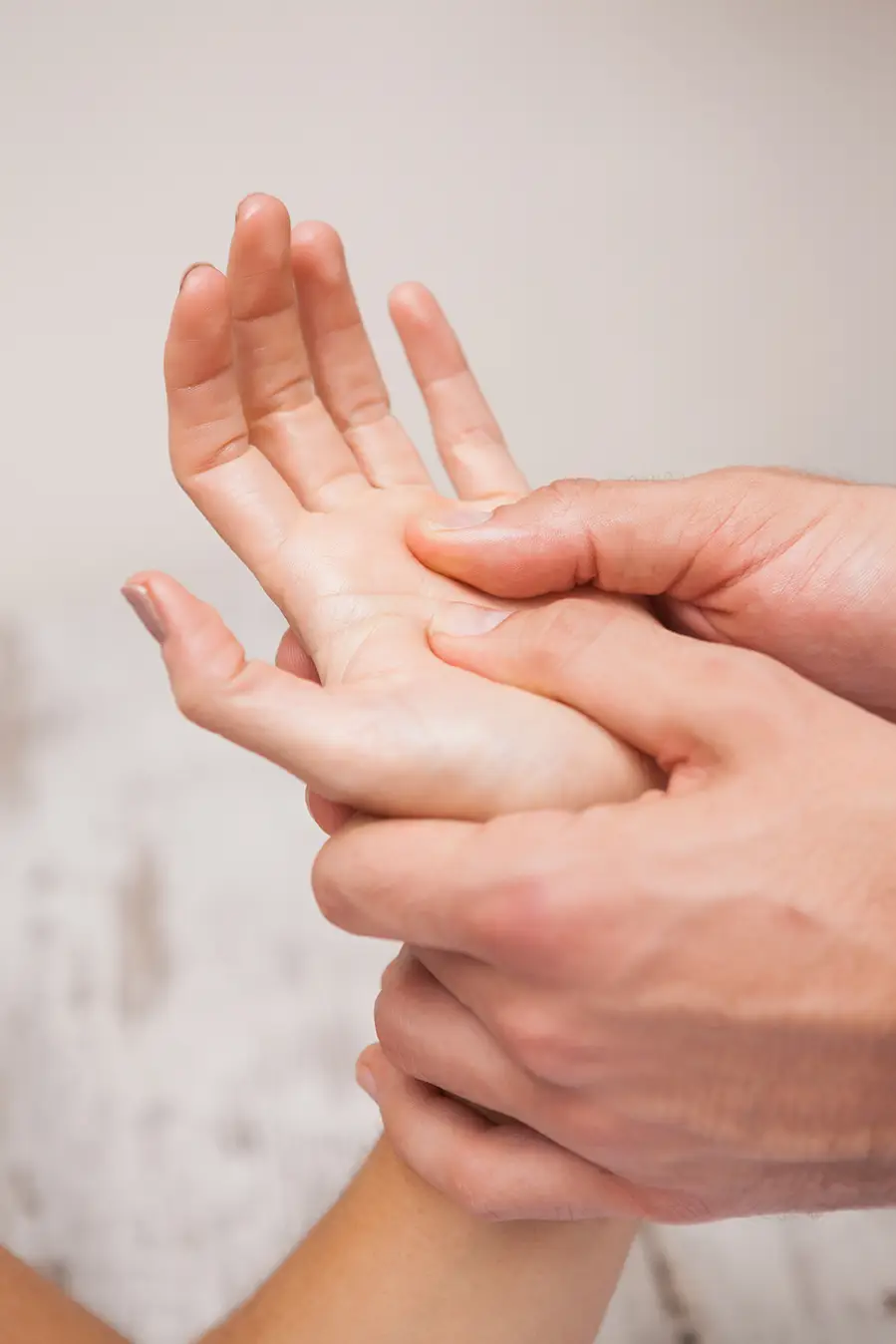 réflexologie des mains
